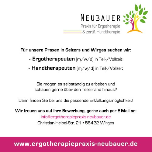 Logo/Bild von Neubauer, Praxis für Ergotherapie & zert. Handtherapie